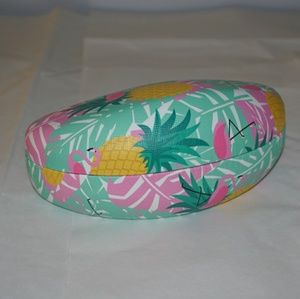 NEW Tropical print sunglass case